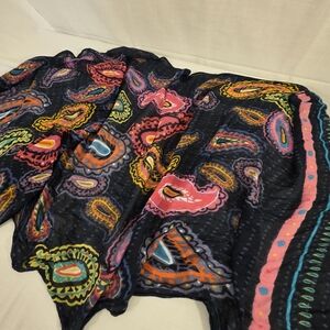 Vera Bradley Multicolor Paisley Scarf